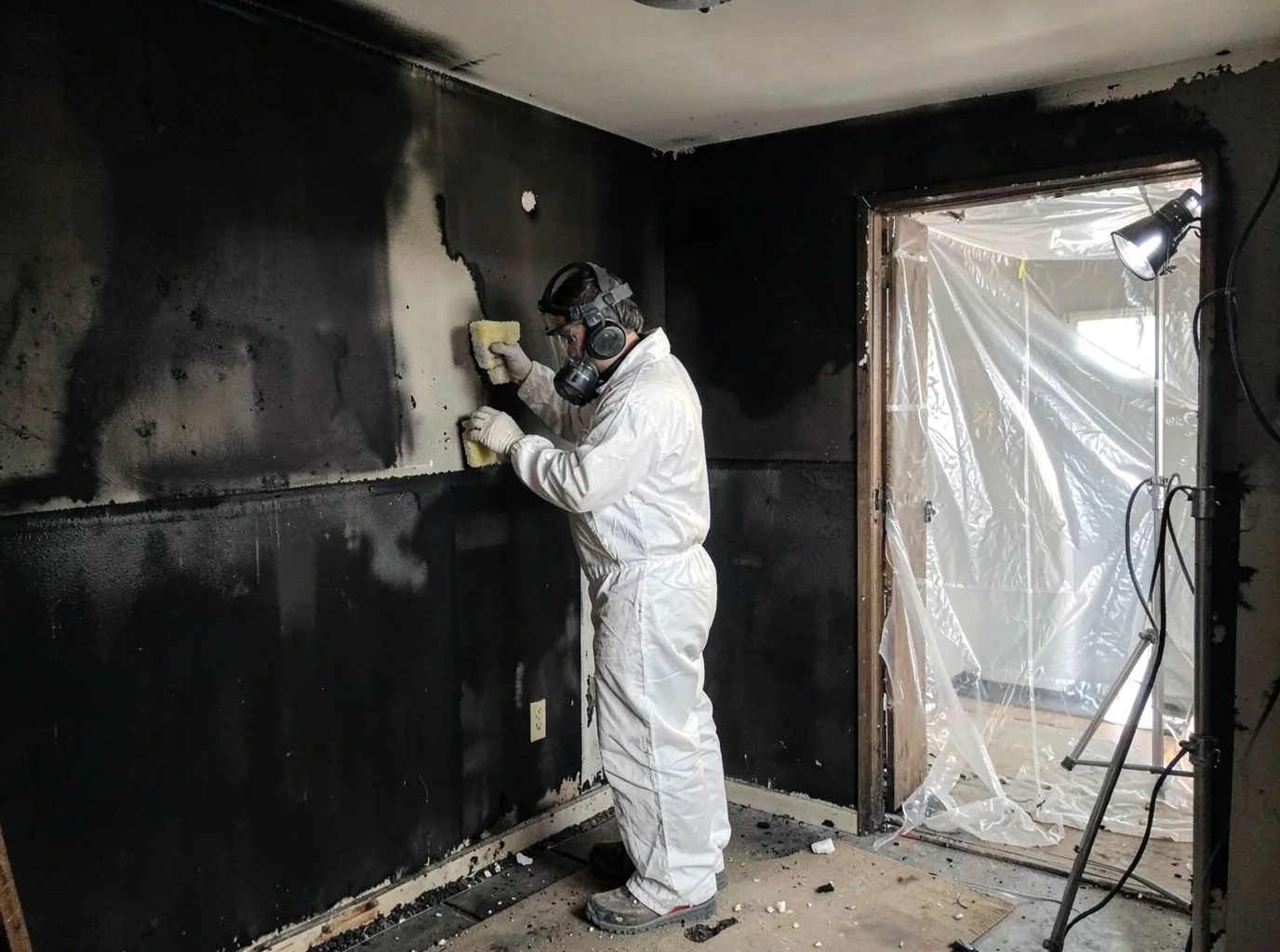 Fire Damage Restoration company in Petroleum, WV